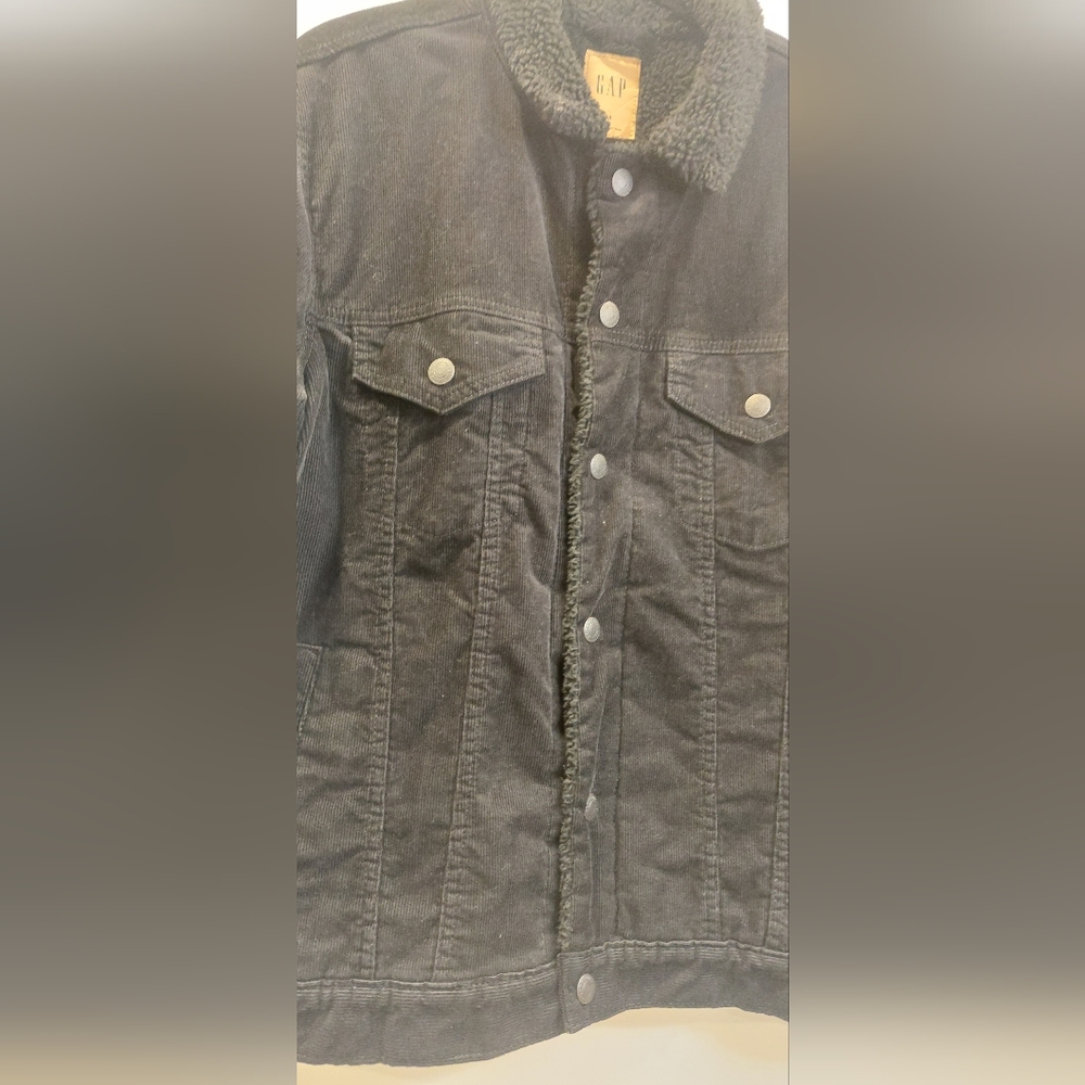 GAP Men's Black Denim Jacket - Picture 4 of 9